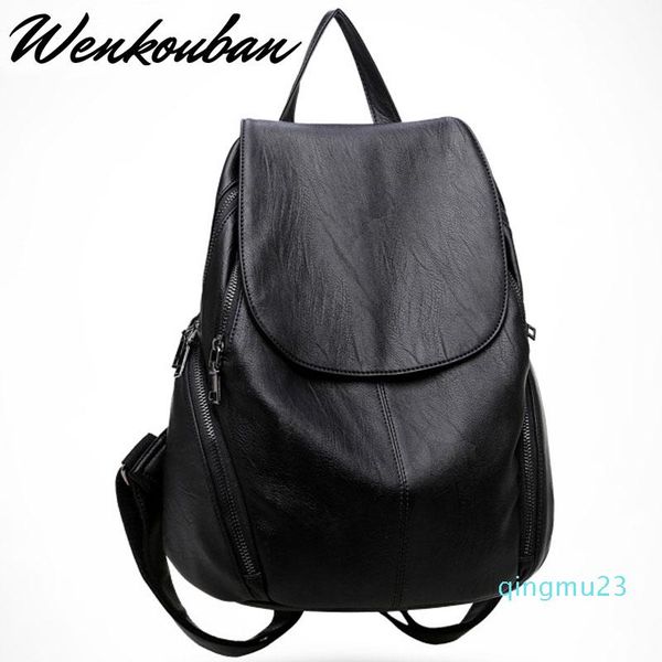 designer-leather backpack women large anti theft backpack school bags for teenage girls travel female black bag sac a dos femme
designer-leather backpack women large anti theft backpack school bags for teenage girls travel female black bag sac a dos femme