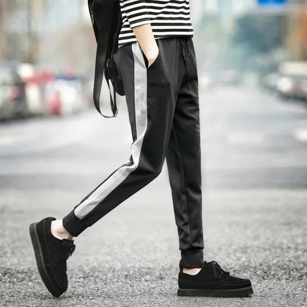 корейский стиль школьной формы тонкие лодыжки связывания вскользь и trouserstrousers и брюки брюки шнуровке случайные штаны студент мужская, Blue
корейский стиль школьной формы тонкие лодыжки связывания вскользь и trouserstrousers и брюки брюки шнуровке случайные штаны студент мужская, Blue