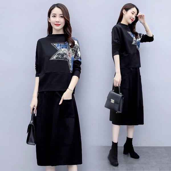 early autumn long-sleeved women's two-piece suit dress 2020 autumn new belly-covering slimming graceful suit dress hw5fr, Gray
early autumn long-sleeved women's two-piece suit dress 2020 autumn new belly-covering slimming graceful suit dress hw5fr, Gray