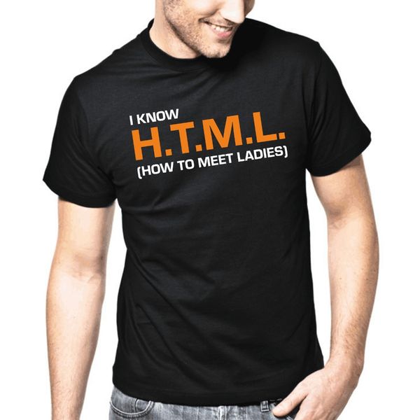 новый мужской футболки простой стиль я знаю html - как встретить ladies summer прохладный тис 3d мужчины горячие дешевые короткие рукава муж
новый мужской футболки простой стиль я знаю html - как встретить ladies summer прохладный тис 3d мужчины горячие дешевые короткие рукава муж