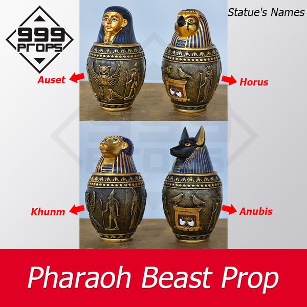 999props pharaoh beast for egypt theme place statue to right place to open lock escape room mechanism room escape kits
999props pharaoh beast for egypt theme place statue to right place to open lock escape room mechanism room escape kits
