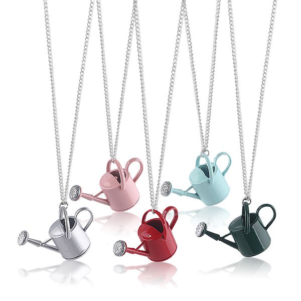 2020 fun simulation mini kettle necklace stainless steel pendant woman man child jewelry accessory gift, Silver
2020 fun simulation mini kettle necklace stainless steel pendant woman man child jewelry accessory gift, Silver