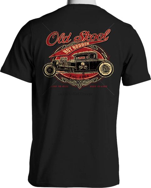 rat rod t shirts old skool rodder pinstripe whitewalls small to 6xl and tall