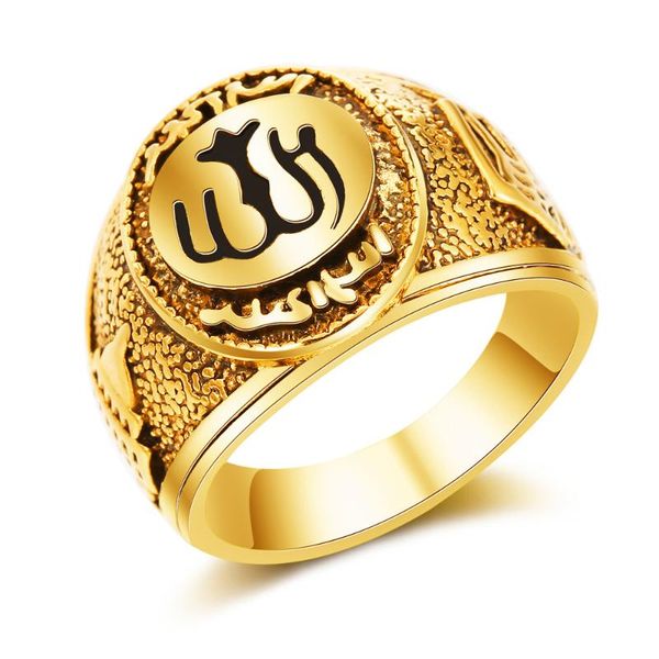 js & sth muslim engagement ring men punk gold color promise ring wedding rings jewelry wholesale lots bulk, Slivery;golden
js & sth muslim engagement ring men punk gold color promise ring wedding rings jewelry wholesale lots bulk, Slivery;golden