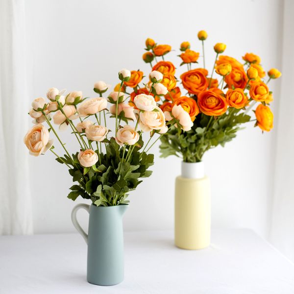 1 bouquet 4 heads beautiful rose branch artificial silk flowers home wedding decoration white fake flowers farmhouse home decor
1 bouquet 4 heads beautiful rose branch artificial silk flowers home wedding decoration white fake flowers farmhouse home decor