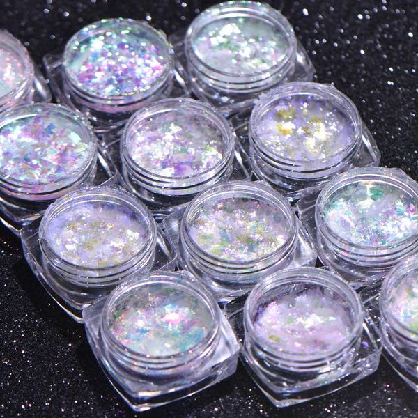 2pcs beautybigbang ногтей хлопья хамелеон блеск + 0,15 г 0,15 г хром голографическая украшения искусства ногтя блестки порошок, Silver;gold
2pcs beautybigbang ногтей хлопья хамелеон блеск + 0,15 г 0,15 г хром голографическая украшения искусства ногтя блестки порошок, Silver;gold