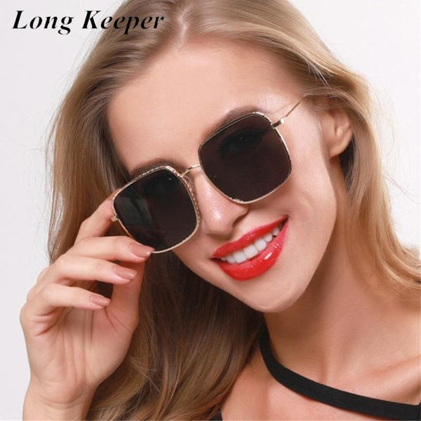 longkeeper classic square sunglasses women brand designer retro metal big frame sun glasses vintage gradient oculos feminino, White;black
longkeeper classic square sunglasses women brand designer retro metal big frame sun glasses vintage gradient oculos feminino, White;black