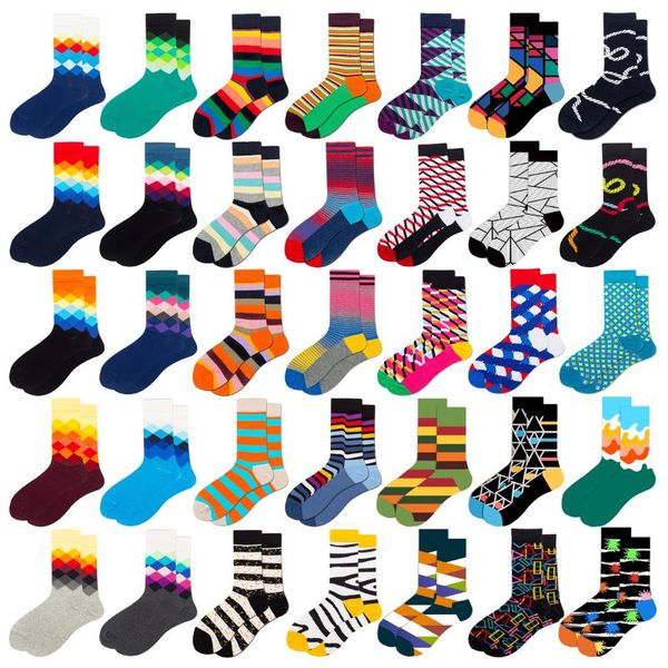 men's socks fashion colourful funny casual women and men harajuku cute novetly cotton stripe grid geometric pattern size38-45, Black
men's socks fashion colourful funny casual women and men harajuku cute novetly cotton stripe grid geometric pattern size38-45, Black