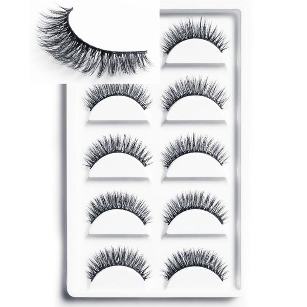 5 pairs false eyelashes natural mink eyelashes handmade 3d mink lashes false eye lashes extensions makeup maquiagem faux cils
5 pairs false eyelashes natural mink eyelashes handmade 3d mink lashes false eye lashes extensions makeup maquiagem faux cils