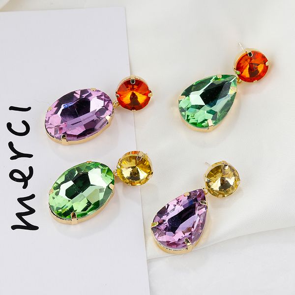 aensoa vintage colorful crystal waterdrop ab earrings party wedding jewelry big rhinestone gem tear drop statement earrings gift, Silver
aensoa vintage colorful crystal waterdrop ab earrings party wedding jewelry big rhinestone gem tear drop statement earrings gift, Silver