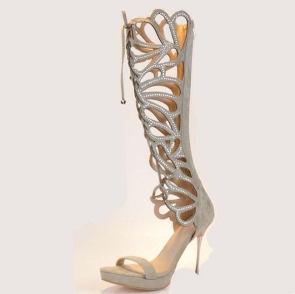 гладиатор сандалии сапоги бежевый замши faux hollow stilettos каблуки колено высокие сапоги женщины шнуровка платформы banquet обувь, Black
гладиатор сандалии сапоги бежевый замши faux hollow stilettos каблуки колено высокие сапоги женщины шнуровка платформы banquet обувь, Black