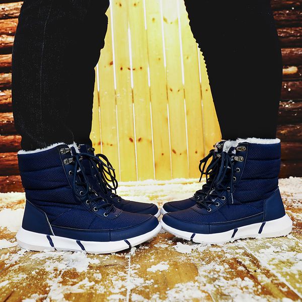 winter waterproof snow women winter boots men boots shoes with fur plush warm male casual women mid-calf boot sneakers unisex, Black
winter waterproof snow women winter boots men boots shoes with fur plush warm male casual women mid-calf boot sneakers unisex, Black
