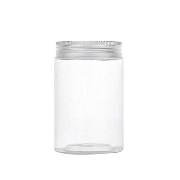 storage bottles & jars 50pcs 750ml empty transparent pet cream jar for containing solid perfumes with silver aluminum screw cap
storage bottles & jars 50pcs 750ml empty transparent pet cream jar for containing solid perfumes with silver aluminum screw cap