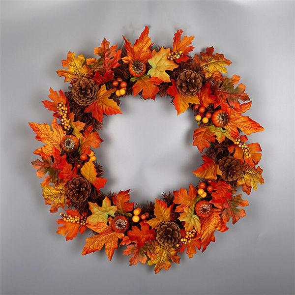 decorative flowers & wreaths halloween pinecone maple wreath garland home window decoration festival ornaments decor 1pc 0516#30
decorative flowers & wreaths halloween pinecone maple wreath garland home window decoration festival ornaments decor 1pc 0516#30