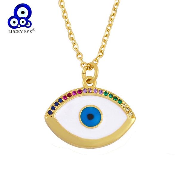pendant necklaces lucky eye colorful zircon blue turkish evil necklace gold color long chain for women female jewelry le513, Silver
pendant necklaces lucky eye colorful zircon blue turkish evil necklace gold color long chain for women female jewelry le513, Silver
