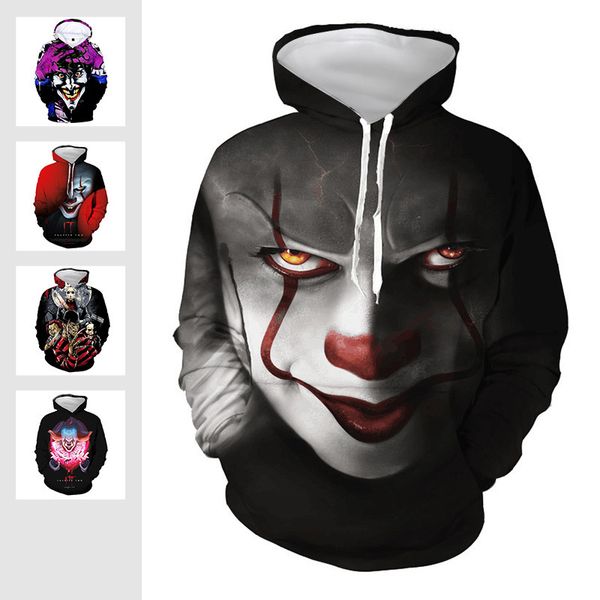 new halloween 3d printing sweater joker print hoodie long sleeve pullover couple sweater 70% cotton men/women fashion loose coat size s-3xl, Black
new halloween 3d printing sweater joker print hoodie long sleeve pullover couple sweater 70% cotton men/women fashion loose coat size s-3xl, Black