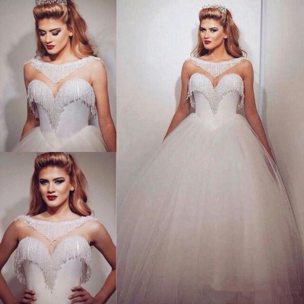 bling ball gown wedding dresses with bateau neckline sweetheart illusion 2020-2021 beading glass crystals tulle elegant bridal gowns, White
bling ball gown wedding dresses with bateau neckline sweetheart illusion 2020-2021 beading glass crystals tulle elegant bridal gowns, White