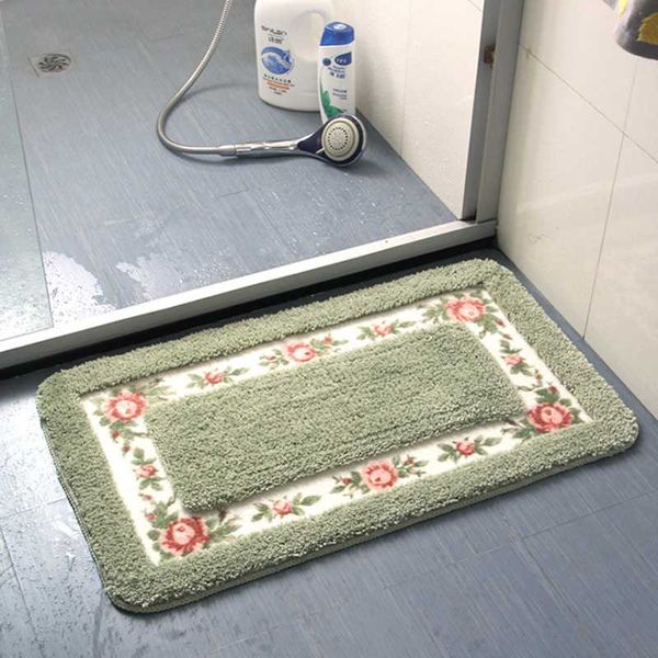 pastoral style bath carpet rectangle bathroom kitchen mat anti-slip entrance doormat shower room rugs floor decor toilet carpets
pastoral style bath carpet rectangle bathroom kitchen mat anti-slip entrance doormat shower room rugs floor decor toilet carpets