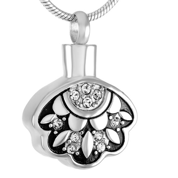 print shape with flower pendant cremation jewelry ashes keepsake necklace pet human memorial urn locket women elegant gift, Silver
print shape with flower pendant cremation jewelry ashes keepsake necklace pet human memorial urn locket women elegant gift, Silver