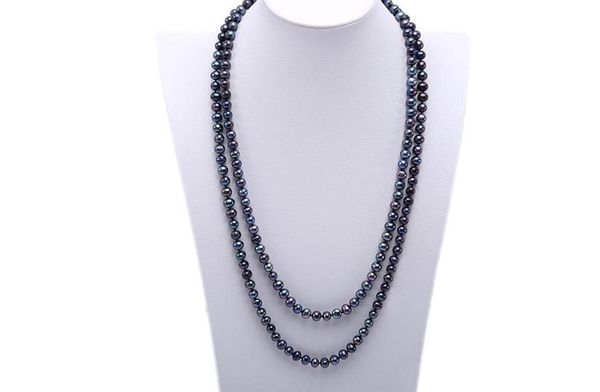 chains 2 rows 60cm 24'' women jewelry 6mm 7mm 8mm 9mm black colors freshwater pearl necklace natural gift, Silver
chains 2 rows 60cm 24'' women jewelry 6mm 7mm 8mm 9mm black colors freshwater pearl necklace natural gift, Silver