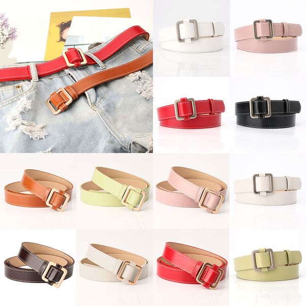 female japanese square buckle waist belt elegant simple wild student retro jean belt solid color slim lady decorative waistband, Black;brown
female japanese square buckle waist belt elegant simple wild student retro jean belt solid color slim lady decorative waistband, Black;brown