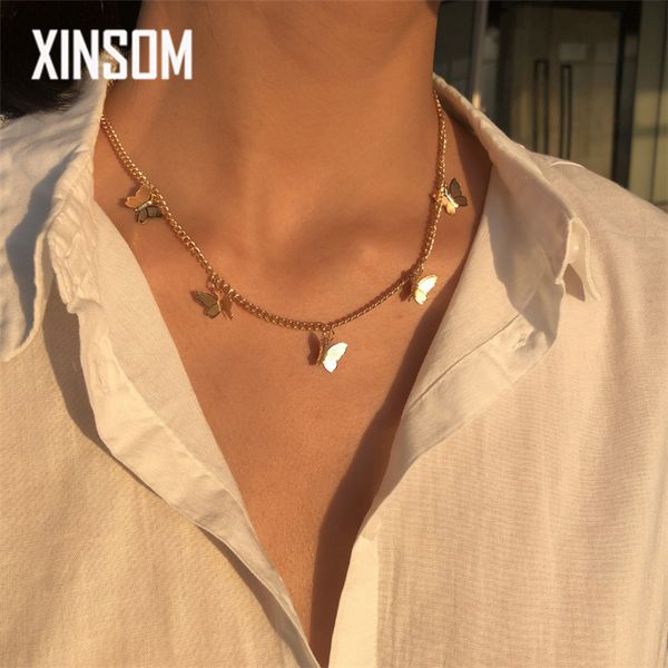xinsom bohemian cute butterfly choker necklace for women gold silver color statement necklace collier fashion jewelry 20xs907, Golden;silver
xinsom bohemian cute butterfly choker necklace for women gold silver color statement necklace collier fashion jewelry 20xs907, Golden;silver
