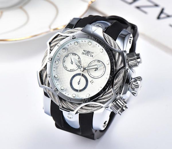 selling invicta sports casual calendar quartz men's watch royal oak large wire dial pu band, Slivery;brown
selling invicta sports casual calendar quartz men's watch royal oak large wire dial pu band, Slivery;brown