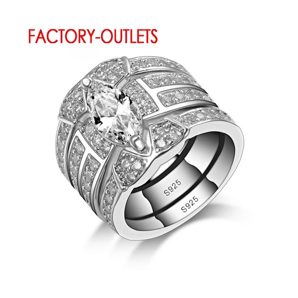 cluster rings fashion vintage wedding engagement sets for women 3 pieces white cubic zirconia 925 ring, Golden;silver
cluster rings fashion vintage wedding engagement sets for women 3 pieces white cubic zirconia 925 ring, Golden;silver