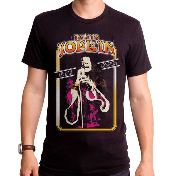 2018 summer style t shirt authentic janis joplin live in concert tour p t-shirt s m l x 2x summer casual clothing
2018 summer style t shirt authentic janis joplin live in concert tour p t-shirt s m l x 2x summer casual clothing