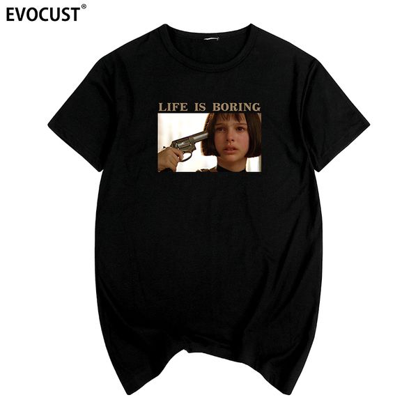 life is boring léon mathilda t-shirt cotton men t shirt new tee tshirt womens
life is boring léon mathilda t-shirt cotton men t shirt new tee tshirt womens
