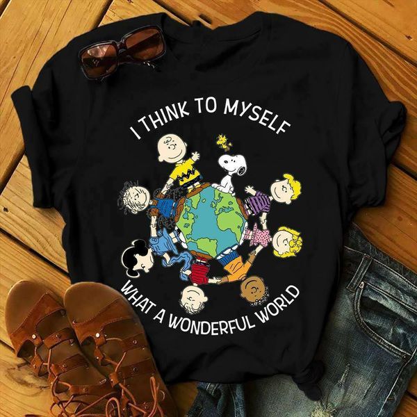 я про себя думаю - какой чудесный мир - snoopie тройник друг tshirts мужчины женщины мужская мода тенниску бесплатная доставка
я про себя думаю - какой чудесный мир - snoopie тройник друг tshirts мужчины женщины мужская мода тенниску бесплатная доставка