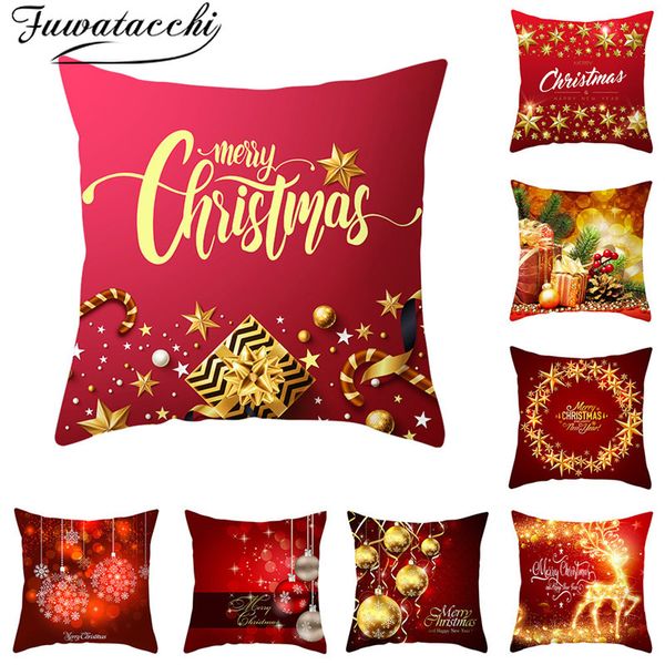 fuwatacchi festive red pattern cushion cover christmas style pillow cover home sofa car decorative throw pillowcase 45x45cm
fuwatacchi festive red pattern cushion cover christmas style pillow cover home sofa car decorative throw pillowcase 45x45cm