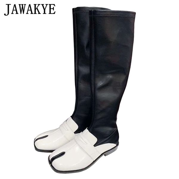 2020 split toe колено высокие сапоги для женщин западной кожаные зимние черные длинные сапоги дамы низкий каблук cowboy knight botas mujer, Black
2020 split toe колено высокие сапоги для женщин западной кожаные зимние черные длинные сапоги дамы низкий каблук cowboy knight botas mujer, Black