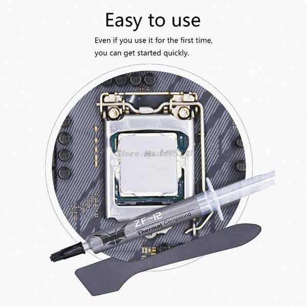 fans & coolings zf-12 12w/ 4g 8g for amd intel processor cpu cooler cooling fan thermal grease vga compound heatsink plaster paste drop ship
fans & coolings zf-12 12w/ 4g 8g for amd intel processor cpu cooler cooling fan thermal grease vga compound heatsink plaster paste drop ship