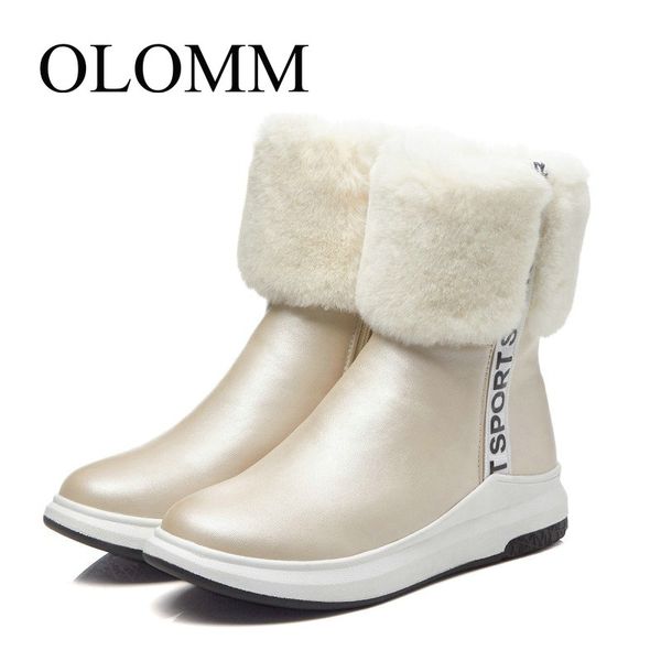 olomm 2020 autumn and winter female large size new short boots comfortable round head with boots female ab-09, Black
olomm 2020 autumn and winter female large size new short boots comfortable round head with boots female ab-09, Black
