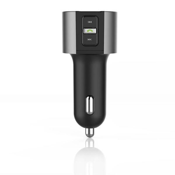 new C26S Car Bluetooth FM Transmitter 5V/ 3.4A Dual USB Ports Charger U-Disk MP3 Player Transmiter for Car Hands-free Calling
new C26S Car Bluetooth FM Transmitter 5V/ 3.4A Dual USB Ports Charger U-Disk MP3 Player Transmiter for Car Hands-free Calling