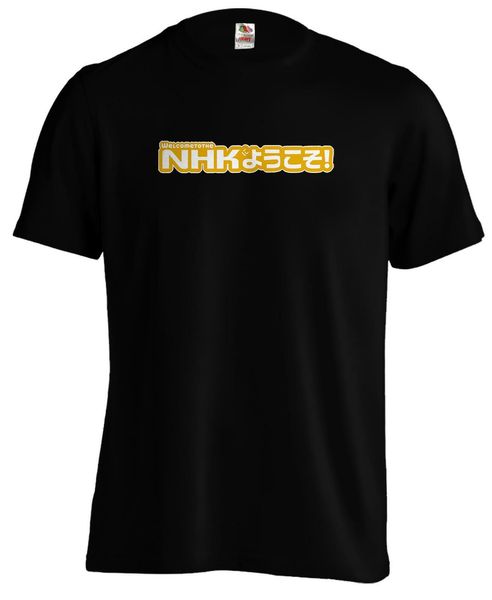 welcome to the nhk n h k ni y koso logo anime manga t shirt
welcome to the nhk n h k ni y koso logo anime manga t shirt