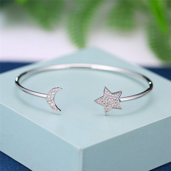 charm женский белый кристаллический камень браслет модные star moon регулируемые браслеты для женщин симпатичный серебряный цвет браслет сва, Golden;silver
charm женский белый кристаллический камень браслет модные star moon регулируемые браслеты для женщин симпатичный серебряный цвет браслет сва, Golden;silver