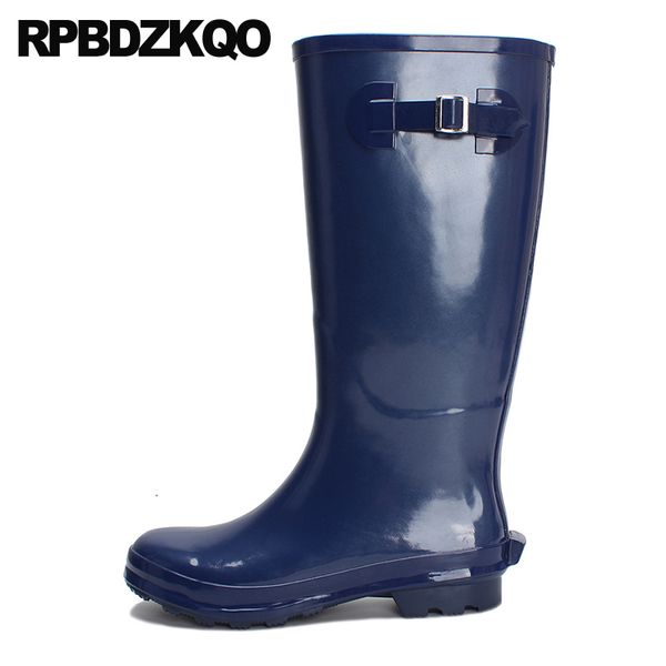 waterproof female blue chunky knee high rubber boots big size fashion plus rain designer shoes women luxury 2020 rainboots pvc, Black
waterproof female blue chunky knee high rubber boots big size fashion plus rain designer shoes women luxury 2020 rainboots pvc, Black