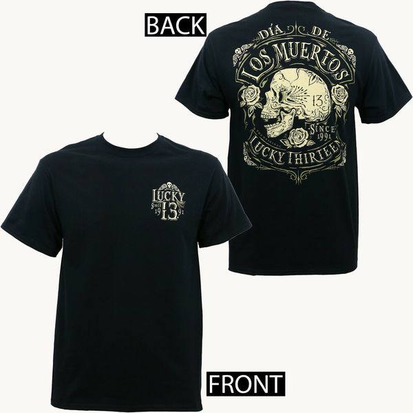 аутентичного lucky 13 мертвого череп dia de los muertos t-shirt s m l xl 2xl 3xl new
аутентичного lucky 13 мертвого череп dia de los muertos t-shirt s m l xl 2xl 3xl new