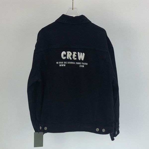 2020 winter embroidery chest denim jacket blue fashion casual cotton jacket street coats crew men women thicken denim jacket outwear bl bb, Black;brown
2020 winter embroidery chest denim jacket blue fashion casual cotton jacket street coats crew men women thicken denim jacket outwear bl bb, Black;brown