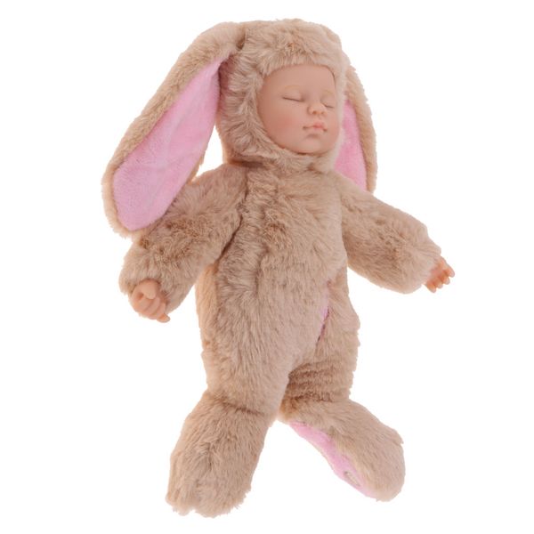 infant sleeping appease toy - real touch vinyl 10inch reborn kit newborn baby doll - stuffed animal toy - plush beige rabbit
infant sleeping appease toy - real touch vinyl 10inch reborn kit newborn baby doll - stuffed animal toy - plush beige rabbit