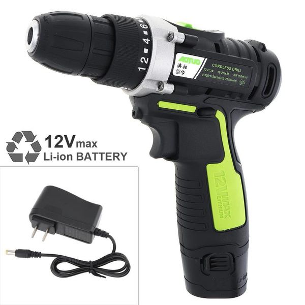 ac 100-240v cordless 12v electric drill screwdriver with li-ion battery two-speed adjustment button for handling screws punching
ac 100-240v cordless 12v electric drill screwdriver with li-ion battery two-speed adjustment button for handling screws punching