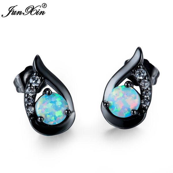junxin small wing zircon stud earrings women white fire opal double earrings rose gold/black gold/white gold jewelry, Golden;silver
junxin small wing zircon stud earrings women white fire opal double earrings rose gold/black gold/white gold jewelry, Golden;silver