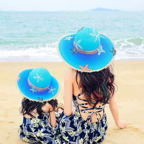 wide brim hats national graffiti hand-painted sea hair edge lafite straw hat female summer holiday vacation beach shade parent-child sun, Blue;gray
wide brim hats national graffiti hand-painted sea hair edge lafite straw hat female summer holiday vacation beach shade parent-child sun, Blue;gray