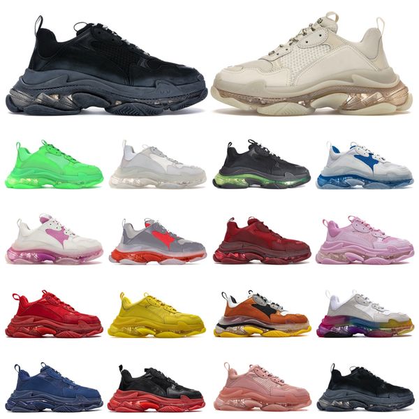 triple s mens womens trainers clear sole running shoes black yellow fluo burgundy red white pink blue fashion sports sneakers walking
triple s mens womens trainers clear sole running shoes black yellow fluo burgundy red white pink blue fashion sports sneakers walking