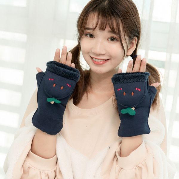 women touchscreen cute plush mittens warm soft short fingerless gloves half finger winter girl ladies suede flip gloves st18651, Blue;gray
women touchscreen cute plush mittens warm soft short fingerless gloves half finger winter girl ladies suede flip gloves st18651, Blue;gray