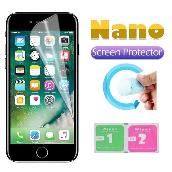 screen protector soft anti explosion nano protective film for iphone xs xr 11 pro 12pro max 7 8 plus soft nano film with package
screen protector soft anti explosion nano protective film for iphone xs xr 11 pro 12pro max 7 8 plus soft nano film with package