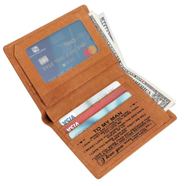 personalized wallet men real leather short slim male purses money clip bag customized for son gifts box, Black;blue
personalized wallet men real leather short slim male purses money clip bag customized for son gifts box, Black;blue