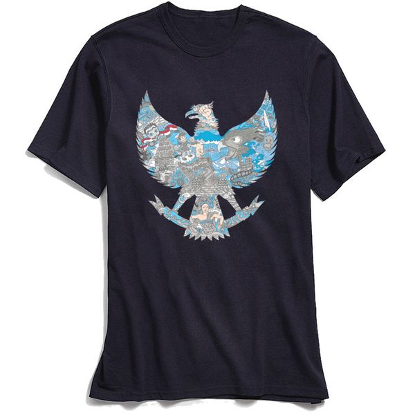 индонезия гаруда tshirt мужчины черный тенниски 100% хлопок футболки для мальчиков с коротким рукавом день моды crewneck простой стиль топы
индонезия гаруда tshirt мужчины черный тенниски 100% хлопок футболки для мальчиков с коротким рукавом день моды crewneck простой стиль топы